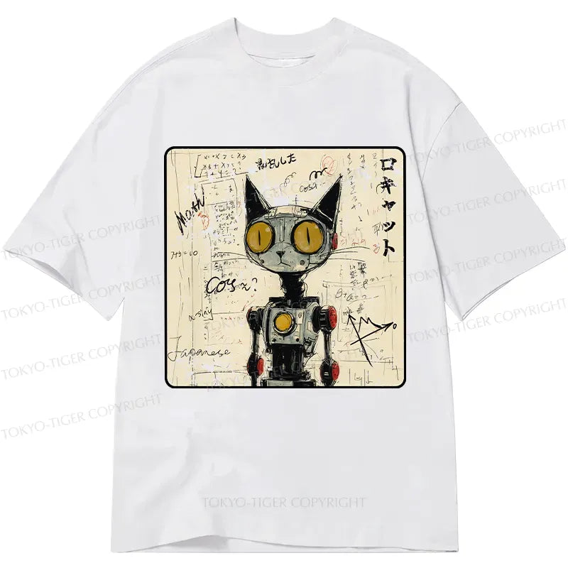 Kyoto-Lion Robot Cat Classic T-Shirt