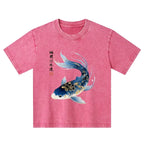Japanese Koi Kids Shirt for Vacation
