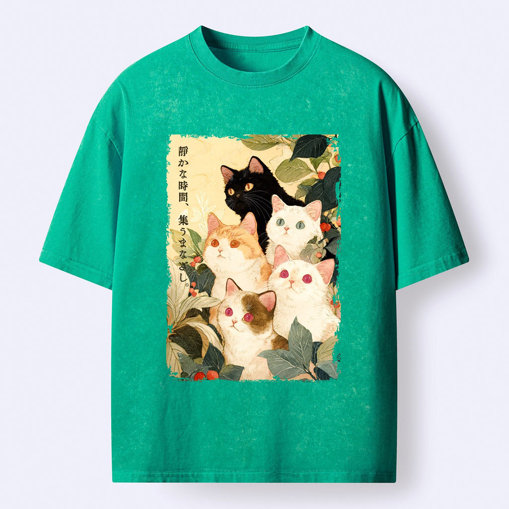 kyoto lion cat shirt for summer