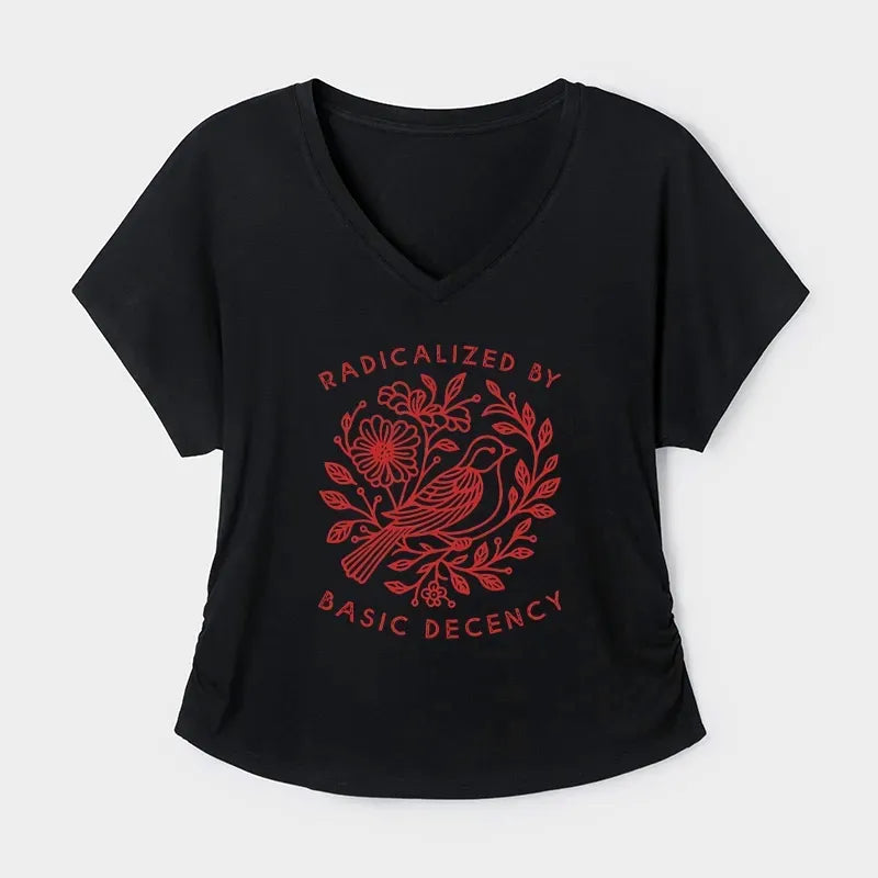 Kyoto-Lion Pigeon That Was Moved Modal Dolman Sleeve T-Shirt