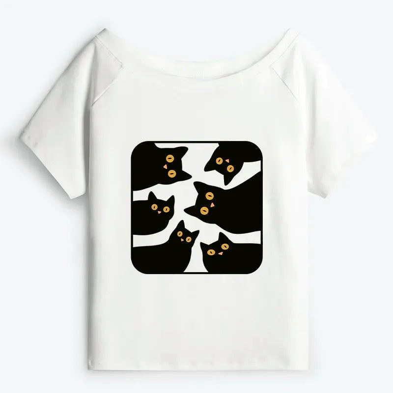 Best Seller Japanese Style Cat T-Shirt