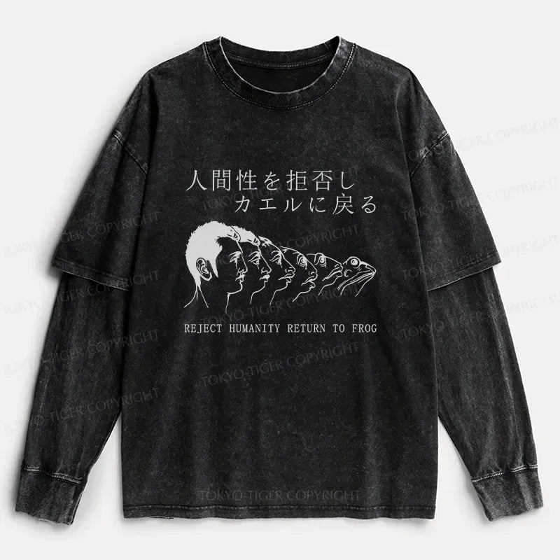 Vintage Frog T-Shirt for Daily Wear