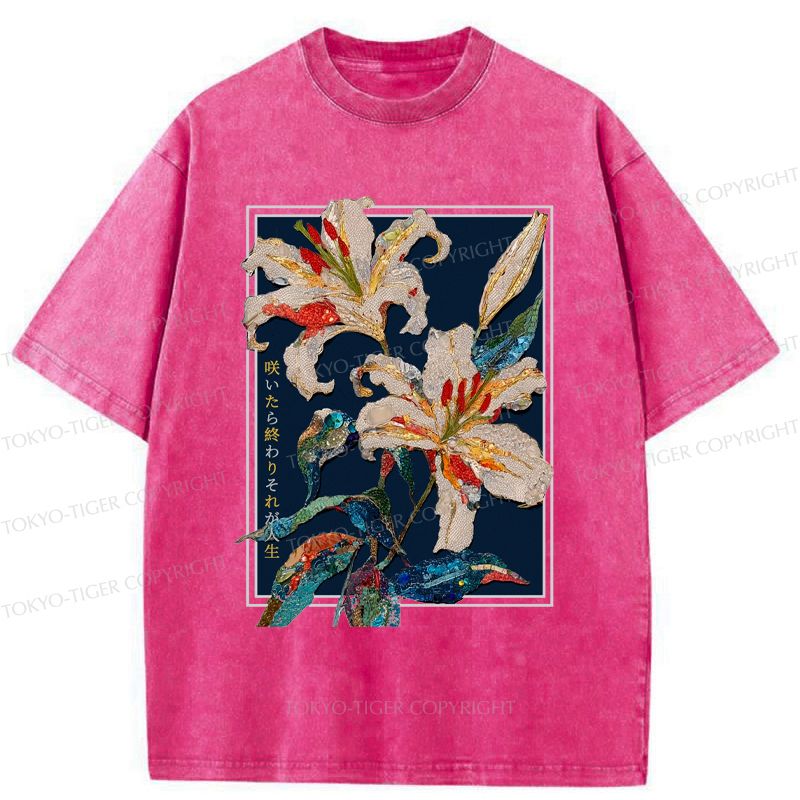 blooming means the end unisex tee limited edition