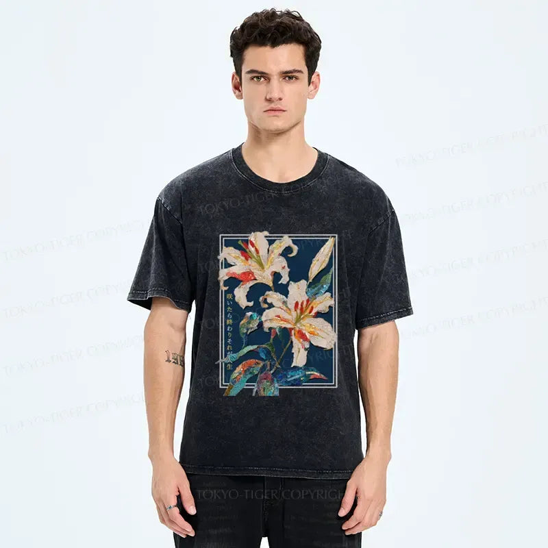 blooming means the end unisex tee limited edition