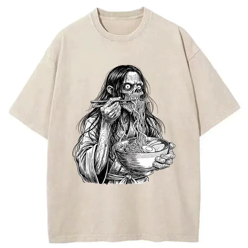 Ghost Ramen T-Shirt Gift Idea for Anime Fans