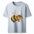 Funny Capybara Bee Meme T-Shirt