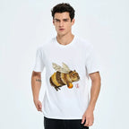 Funny Capybara Bee Meme T-Shirt