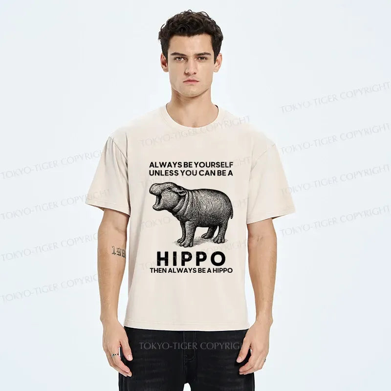 funny Japanese washed t-shirt for daily wear
