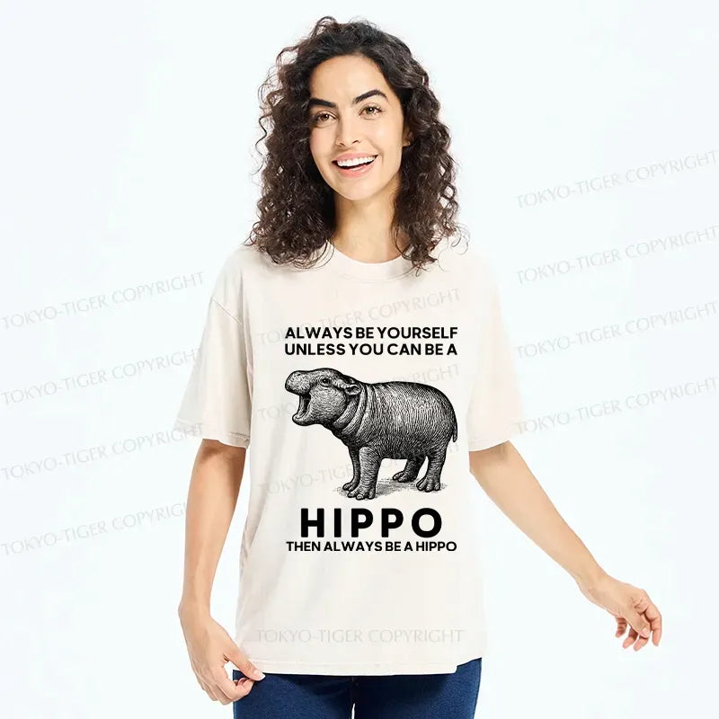 funny Japanese washed t-shirt for daily wear