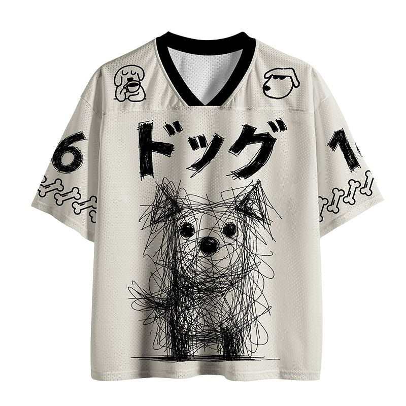 Mesh Jersey for Daily Wear and Sports