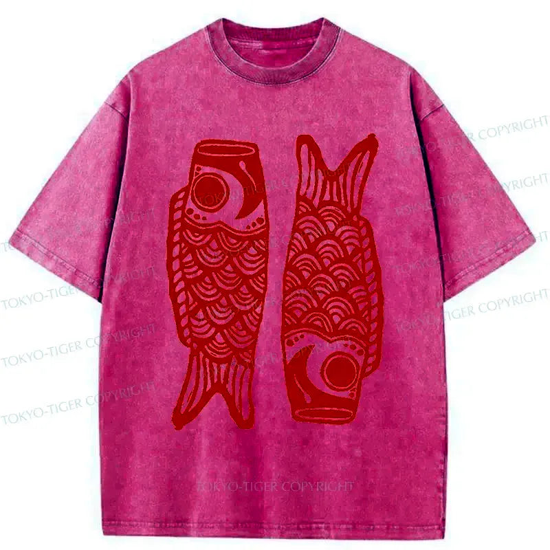 Washed Unisex Cotton T-Shirt Free Shipping