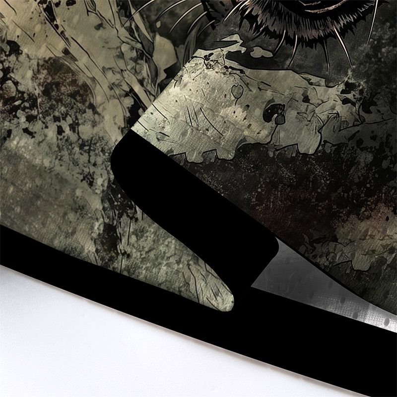Kyoto-Lion Moonlit Black Panther Mesh Jersey