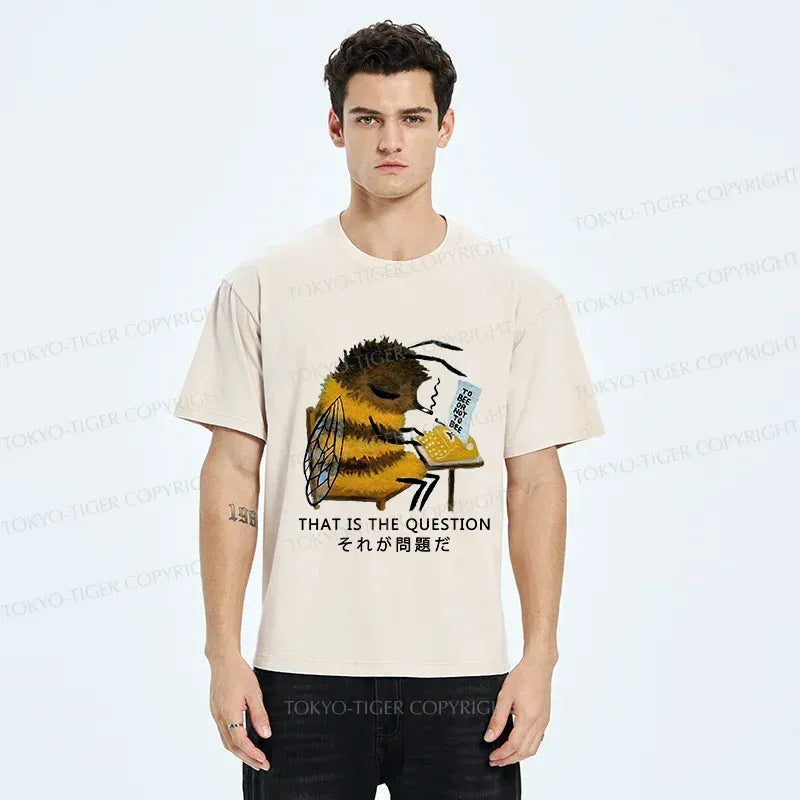 Funny Bee T-Shirt for Japanese Culture