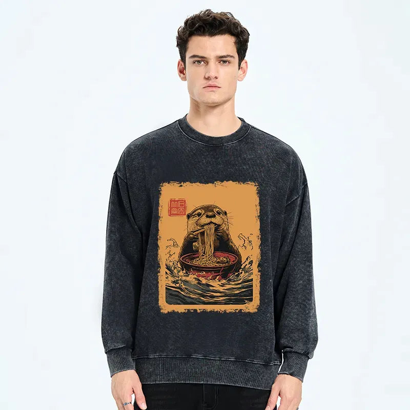 Kyoto Lion Japanese Sweatshirt Gift Idea