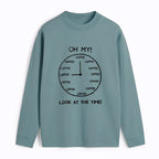 Kyoto-Lion Coffee Time Classic Long Sleeve T-Shirt