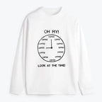 Kyoto-Lion Coffee Time Classic Long Sleeve T-Shirt