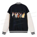 best seller embroidered varsity jacket