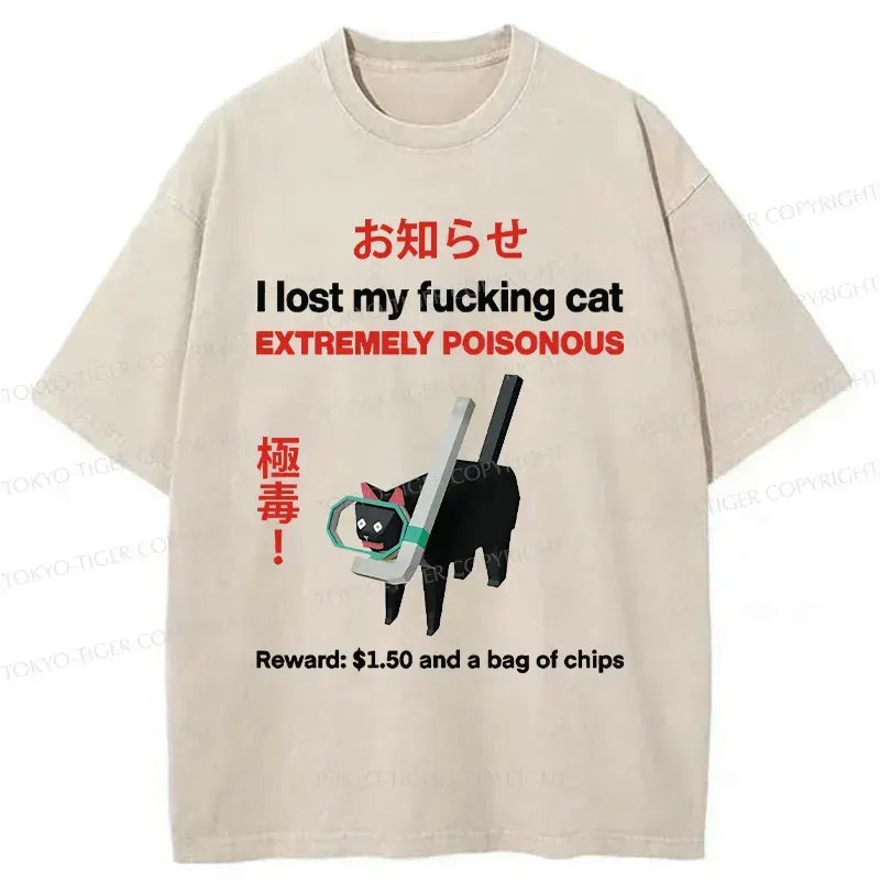 washed vintage t-shirt for daily wear