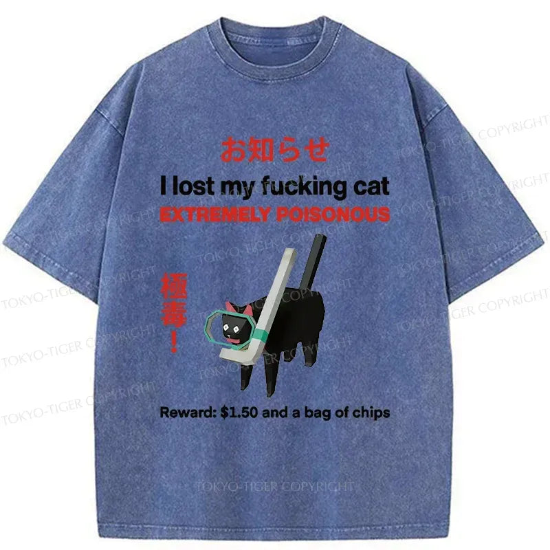 kyoto lion toxic cat shirt