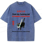 kyoto lion toxic cat shirt