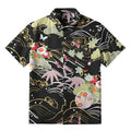 Kyoto Lion Floral Button-up Shirt for Summer