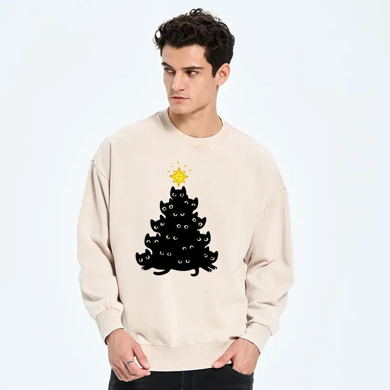 kyoto lion black cat sweatshirt on sale