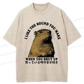Washed Japanese lion t-shirt on sale