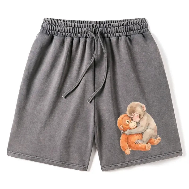 Japanese Washed Shorts for Summer