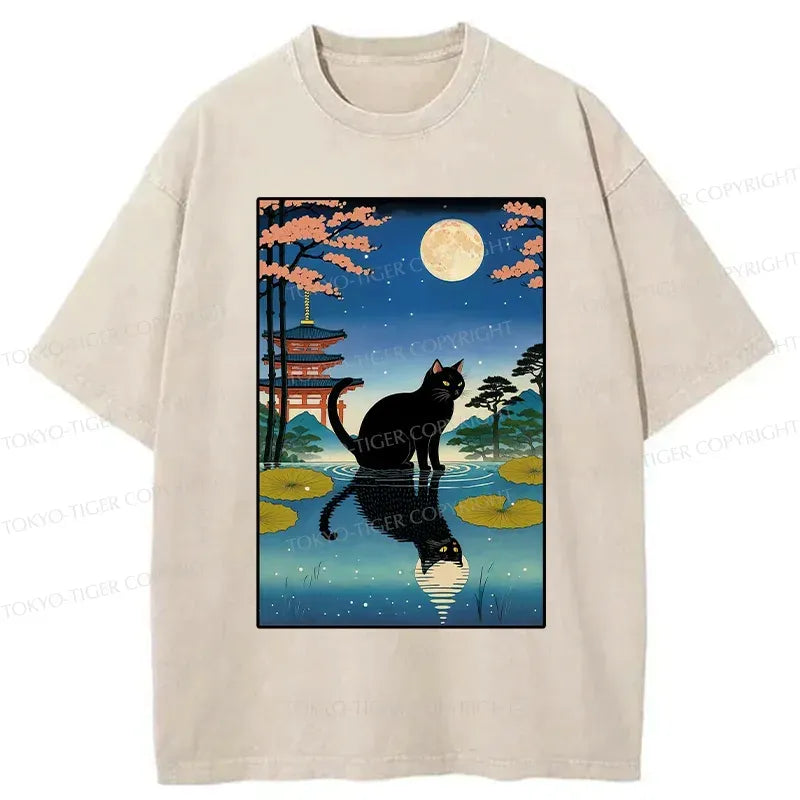 Kyoto Lion Vintage Style Summer Shirt