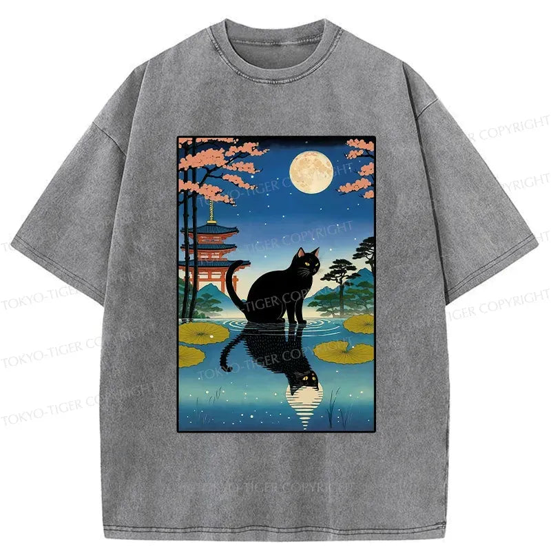 Kyoto Lion Vintage Style Summer Shirt