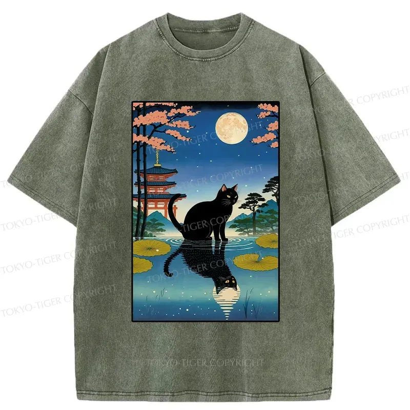 Kyoto Lion Vintage Style Summer Shirt
