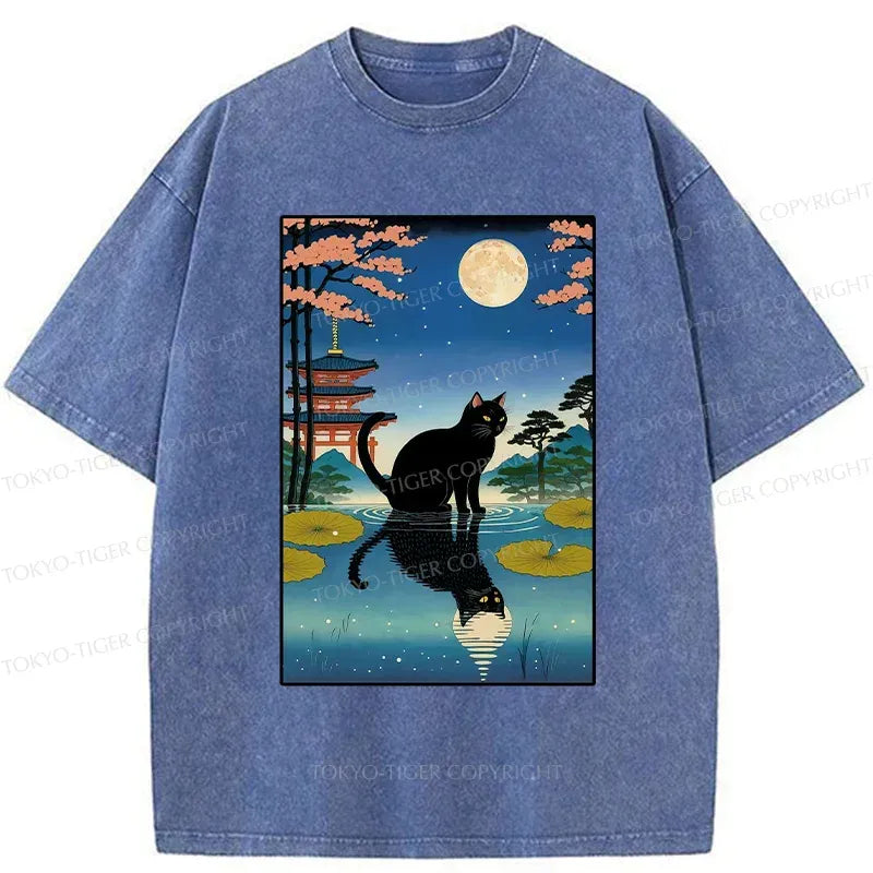Kyoto Lion Vintage Style Summer Shirt