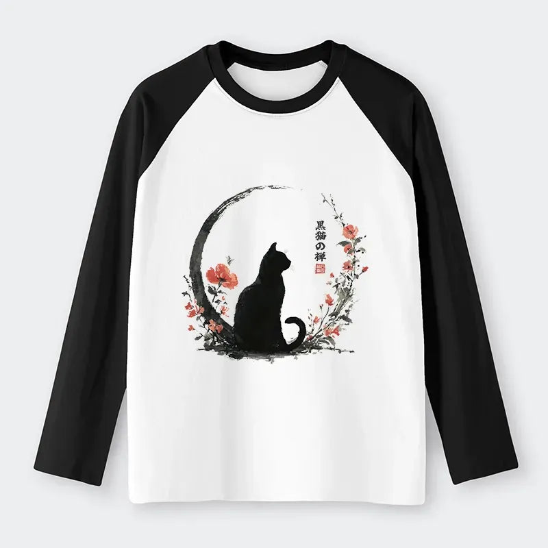 Kyoto lion flowers long sleeve shirt for daily wear