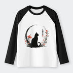 Kyoto lion flowers long sleeve shirt for daily wear