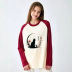 Kyoto lion flowers long sleeve shirt for daily wear