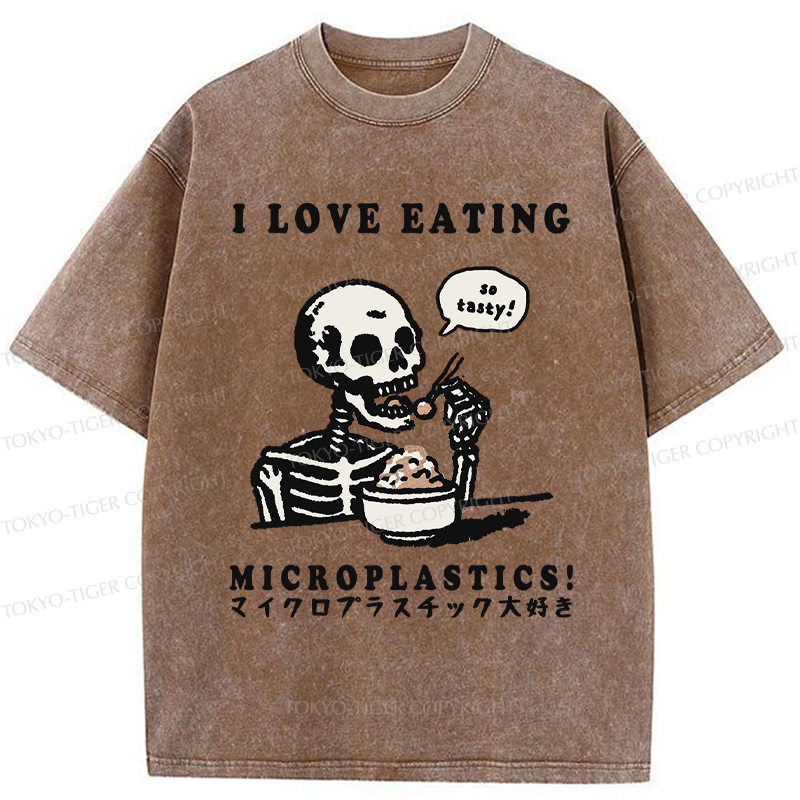 Kyoto Lion Funny Skeleton Streetwear T-Shirt