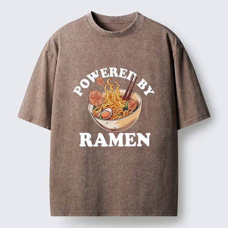 Kyoto-Lion Powered By Ramen Washed T-Shirt