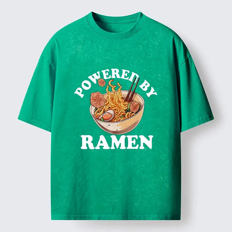 Kyoto-Lion Powered By Ramen Washed T-Shirt