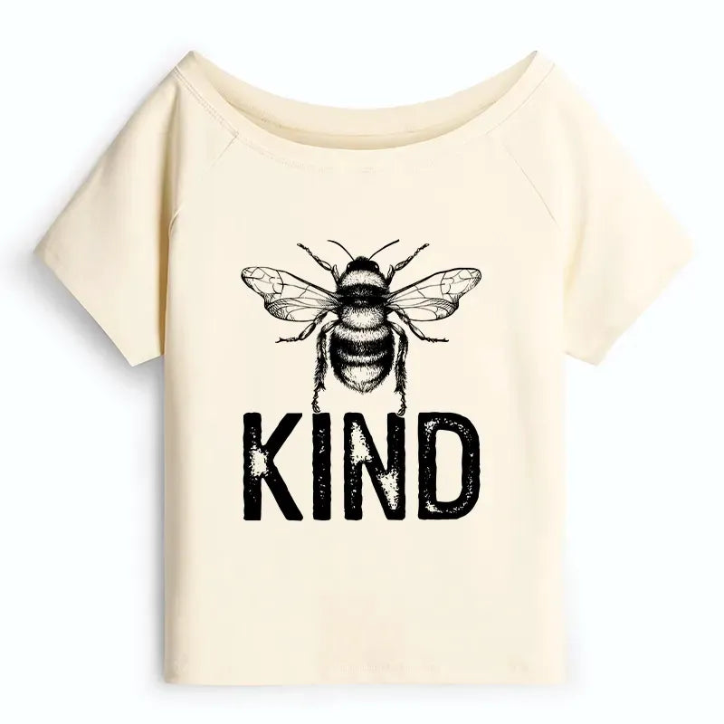 Off Shoulder T-Shirt for Daily Wear