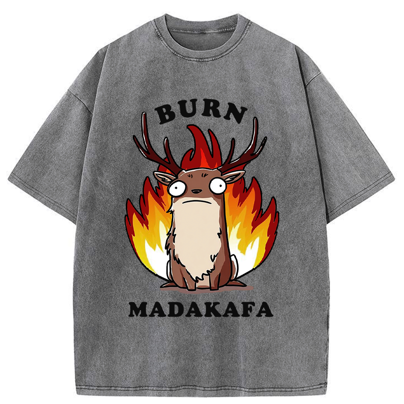 Japanese Kyoto Lion Washed T-Shirt