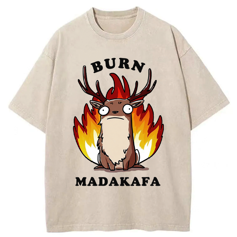 Funny Sarcastic I'm Fine on Fire Shirt