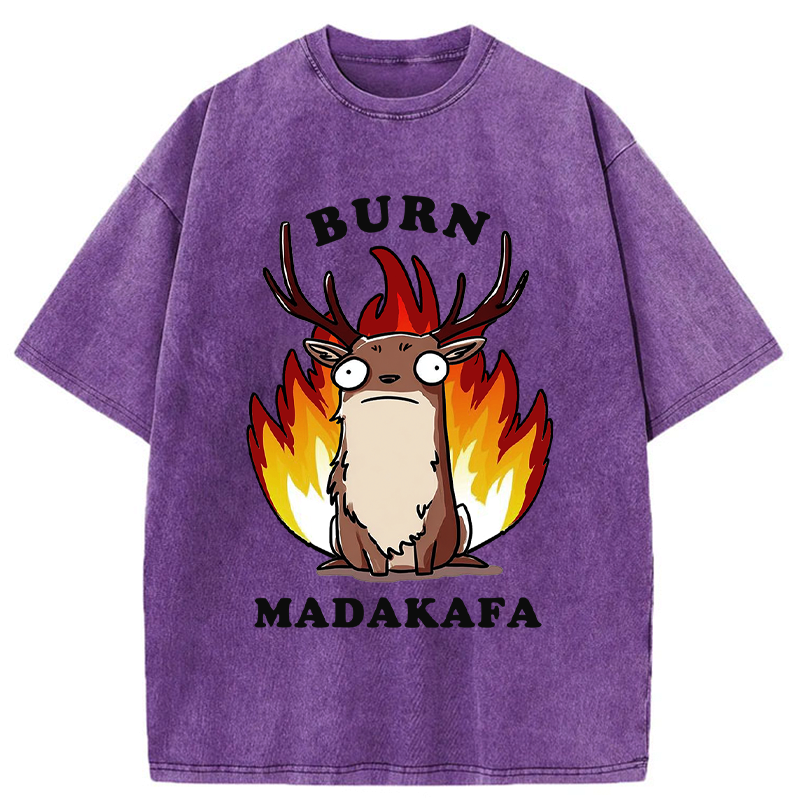 Japanese Kyoto Lion Washed T-Shirt