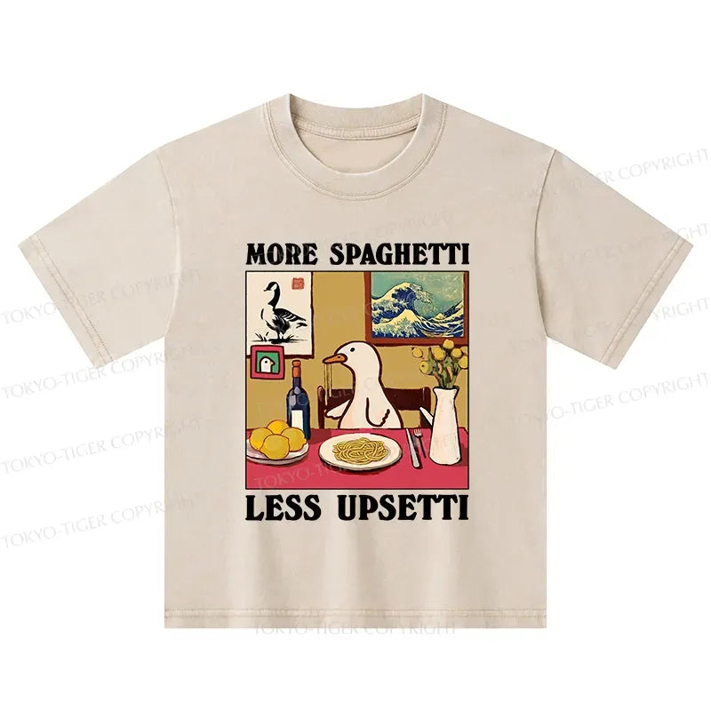 Japanese kids washed t-shirt for daily wear