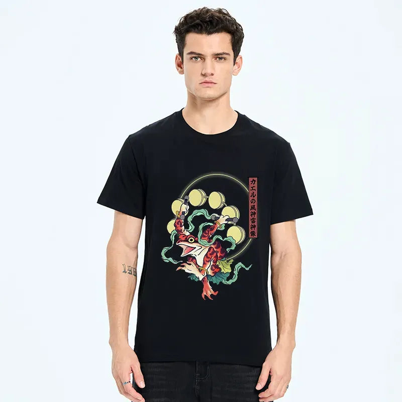 Kyoto-Lion Frog Monster Japanese Classic T-Shirt