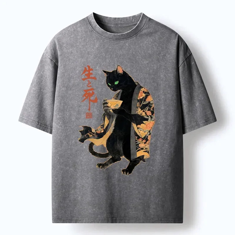 Washed Unisex T-Shirt for Daily Wear