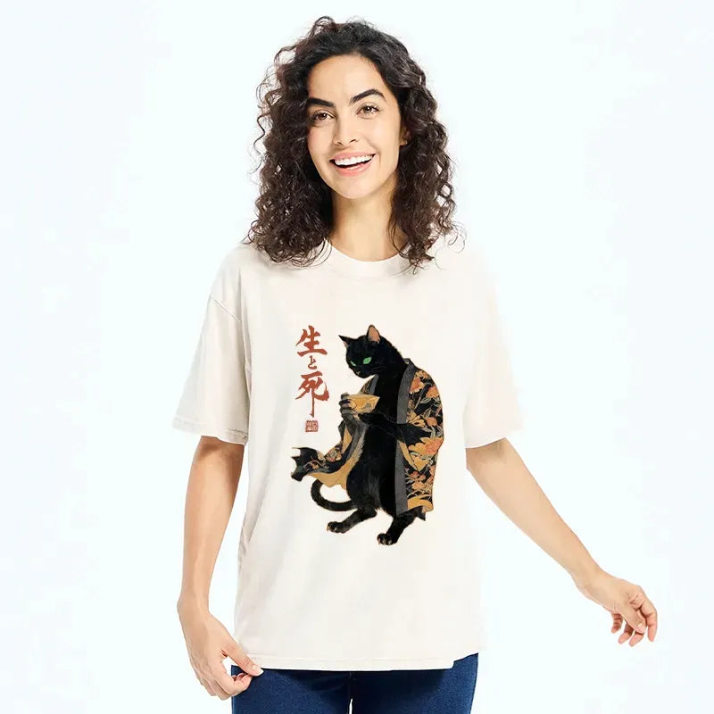 Washed Unisex T-Shirt for Daily Wear