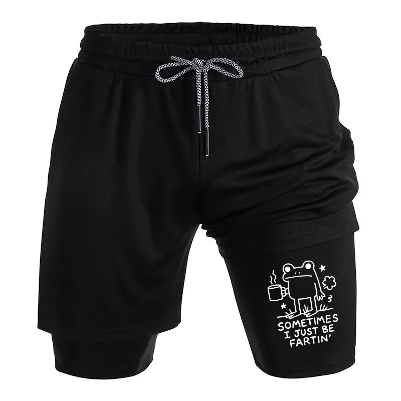 Japanese Kyoto Lion Shorts Gift for Him