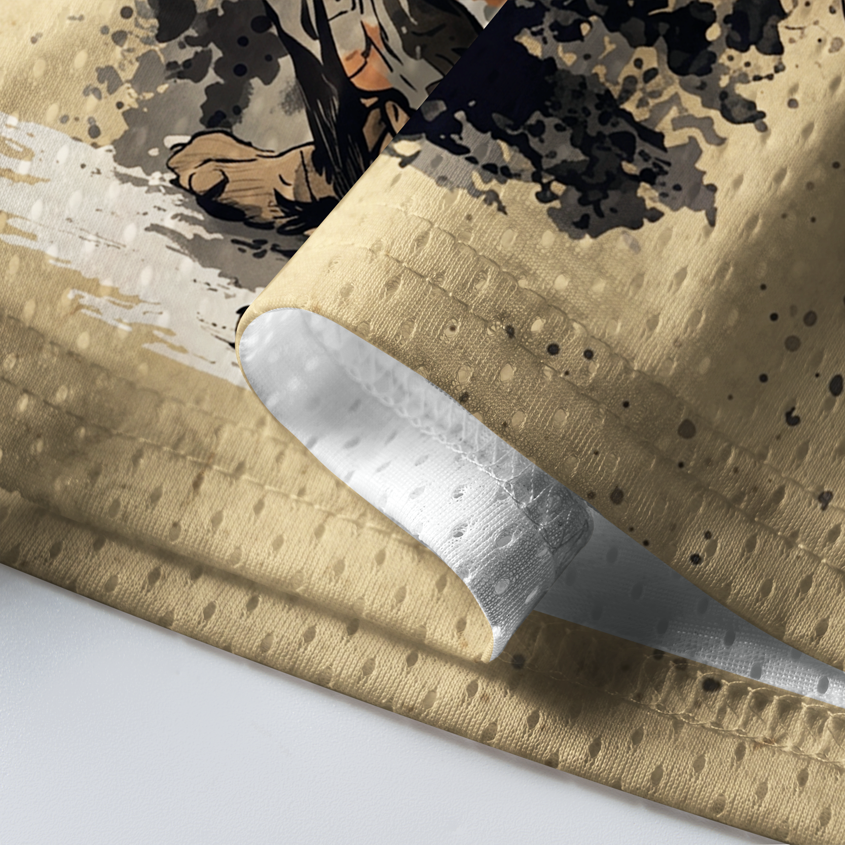 Samurai Capybara Mesh Jersey for Daily Wear