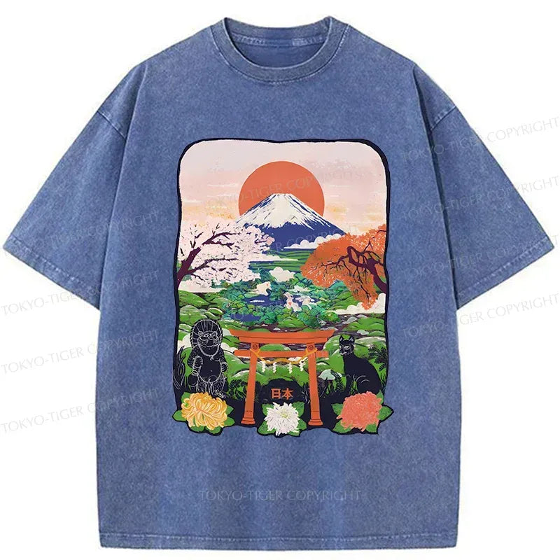 Trendy Japanese Streetwear Unisex Cotton T-Shirt