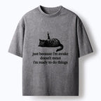 Funny Cat T-Shirt for Gift Idea